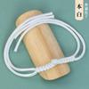 Hebilla de cuentas de jade para cheongsam, borla de cola larga, hebilla de perla, botón tejido a mano de estilo nacional, accesorios decorativos Hanfu para mujeres