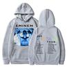 Sudaderas con Estampado a Doble Cara de la Gira Slim Shady de Eminem Hip Hop Ra
