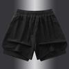 Pantalones Cortos de Malla Pantalones Cortos Deportivos para Hombre Pantalones de Cuatro Piernas Secado Rápido Transpirables Elásticos Fitness Muscular Entrenamiento de Perros Correr Moda