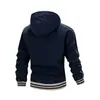 Chaqueta con capucha para hombre de talla europea para comercio exterior transfronterizo, Chaqueta deportiva casual fina de moda estilo coreano para jóvenes, Primavera y Otoño