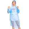 Atacado do Fabricante Capa de Chuva Descartável para Adultos e Crianças Espessada para Caminhada ao Ar Livre Área Cênica Rafting Poncho Unissex