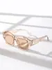 Estilo Nuevo 2025 Gafas de Sol Irregulares Personalizadas Ojo de Gato Moda Europea y Americana Casual Gafas Simples Exclusivo Transfronterizo Mq905