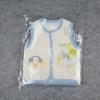 25 Nuevos Estilos de Primavera y Otoño Chaleco Cálido de Tres Capas para Bebés Recién Nacidos, Chaleco Acolchado para Bebé Niño y Niña, Chaleco Exterior sin Costuras