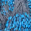 Sellos Desechables de Tipo Ajuste, Sellos de Alambre de Acero Hexagonal para Medidores Eléctricos, Sellos de Plomo para Contenedores, Sellos a Prueba de Manipulación para Vehículos de Logística