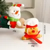Decorações de Natal Pulseiras de Pelúcia Bonecas Fofas de Natal Anéis de Pressão Decoração para Festa de Feriado Suprimentos