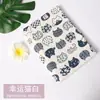 Tela de algodón y lino estampada hecha a mano retazos de tela para DIY mantel tela para cortinas de sofá tela de lino floral tela de fondo liquidación