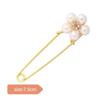 Artefacto para la cintura de los pantalones pasador de cintura broche anti-exposición broche de corsage de alta gama joyería hebilla de broche de perlas