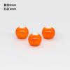 Cuentas Sueltas de Cerámica Jingdezhen Color Caramelo de 8 mm Esmalte de Color Material para Tejer Joyería DIY Pulsera Personalizada