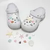 Nuevos dijes para zapatos estilo Bosque de Primavera y Verano con Flores de Cerezo y Melocotonero para Zuecos de Delfín Pequeño, Zapatillas Rosas para Niña Accesorios DIY