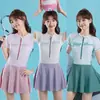 Traje de baño para niñas, Niños medianos y grandes, Una pieza para estudiantes de secundaria, Conservador 2025 Nuevo traje de baño para niñas, Parque acuático