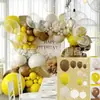 Kit de guirlanda de balões marrons pacote de balões para exportação decoração de festa de aniversário layout de casamento construção de cena