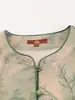 Conjunto de Cardigan de Verão de Manga Curta da Vovó, Roupas para Mulheres de Meia-Idade e Idosas, Conjunto de Duas Peças de Manga Curta para Mãe, Conjunto para Senhora de 60-70 Anos