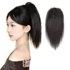 Peruca de Rabo de Cavalo Meio Preso Estilo Latino-Americano com Fixação por Presilha, Rabo de Cavalo de Alto Volume para um Look Apimentado, Trança de Peruca Fofa e que Aumenta o Volume do Cabelo