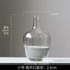 Jarrón de cristal grande personalizado, adorno nórdico para arreglos florales, para decoración de sala de estar, decoración del hogar, jarrón sencillo, sentido de alta gama