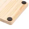 Porta-copos Criativo de Madeira Porta-copos para Mesa de Jantar de Madeira Tapete para Tigela e Prato Porta-copos para Conjunto de Chá Kung Fu de Madeira Japonês Tapete de Madeira para Cozinha com Isolamento Térmico