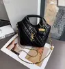 Bolso de Mujer DIY Transfronterizo 2025 Nuevo Estilo Bolso Pequeño con Cadena de Rombos Fragantes Bolso de Mano Yangshulin Bolso de Hombro Cruzado