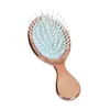 Mini Pente de Almofada de Ar Cor Eletrodepositada Pequeno Pente de Bolsa de Ar Portátil Baggable Pente de Massagem Infantil Presente Pente de Cabelo