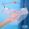 Roupas íntimas de renda e tule femininas novas, leves, confortáveis, transparentes, respiráveis, para meninas plus size, calcinhas sem costura bordadas 836