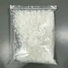 Muestras de plumón a granel, Lavable, Material de relleno de alto volumen, Venta al por mayor nacional y Materia prima estándar para exportación Plumón de plumas