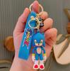 Sonic the Hedgehog Llavero de Dibujos Animados Muñeco Colgante Llavero Charm para Bolso Regalo de Vacaciones