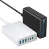Cargador de Nitruro de Galio de 200W para Carga Rápida, Adecuado para Teléfonos Móviles y Computadoras Apple, Huawei, Soporta Cabezal de Carga Multipuerto Pd/Qc