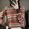 Cárdigan de punto tridimensional para commuting con jacquard de patrón geométrico, versátil en tres colores, elegante, simple, primavera y otoño, algodón puro, jacquard transfronterizo