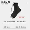 Tobillera deportiva transfronteriza de nailon con presión, manga de compresión para tobillo abierta en los dedos, para hombres y mujeres, baloncesto, running, fitness, soporte de tobillo