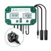 W9909 Tuya Conexão Wifi 6 em 1 Detector de Qualidade da Água Ph/Tds/Salinidade Tanque de Peixes Analisador Online
