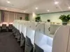 Estudio Escritorio y Silla de Aprendizaje Cerrados Partición Inmersiva Entrenamiento para Examen de Admisión de Posgrado Computadora Única Escritorio Simple Moderno Estudio