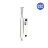 Cerradura de mortaja en el suelo para puerta giratoria cerradura para puerta de cristal enmarcada cerradura montada en el exterior para puerta de madera puerta de aleación de aluminio resorte de puerta cerradura de mortaja en el suelo perno de suelo