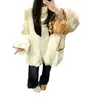 Diseño Coreano Estilo Perezoso Chaqueta de Algodón Acolchada para Mujer Invierno 2026 Nueva Gruesa Holgada Petite Ropa de Abrigo Cálida