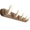 Colgador de Pared de Gancho Estilo Vintage Cremoso Montaje en Pared Sin Taladro Gama Alta Entrada Puerta de Entrada Trasera Perchero