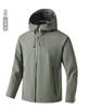 Jaqueta Outdoor Casca Dura Estilo Montanha Nova À Prova de Vento e Impermeável Estilo Casal Montanhismo Jaqueta Alta Umidade Respirável Resistente ao Desgaste