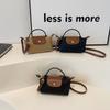 Moda Retro Versátil Popular Transfronteriza 2024 Primavera y Verano Bolso de Mujer Hombro Único Cruzado Portamano Nylon de Gama Alta Bolso Dumpling