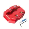 Adequado para Honda Fosha FORZA300/250 Suporte Modificado para Aumentar o Assento NSS350 Suporte Lateral para os Pés Alargado Almofada Antiderrapante