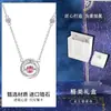 Colar Coração com Laço Feminino Moda de Alto Padrão Luxo Acessível Estrela e Lua de Nicho Corrente para Clavícula Conjunto de Presente para Namorada