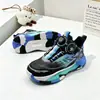 Zapatos casuales de malla doble con suela de goma para niños, tallas 32-41, zapatos nuevos para niños, zapatillas para niños pequeños, zapatillas para correr para niños