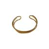 Pulsera de apertura multicapa transfronteriza de Europa y Estados Unidos, pulsera de metal con personalidad simple, joyería de temperamento de estilo frío, venta al por mayor para mujeres