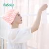 Gorro de ducha impermeable FaSoLa para adultos, hombres y mujeres, para ducha, baño, cocina, antiaceite, humo, gorro para el cabello, gorro de champú grueso, gorro de ducha