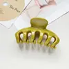 Pinza para el Cabello de Calabaza Color Gelatina para PC, Pasador Dulce para Fijar Cola de Caballo Alta, Pinza de Tiburón para Flequillo Lateral, Elegante Accesorio para el Cabello