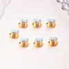 Lindas Decoraciones de Arte de Uñas de Dibujos Animados 3D DIY Abeja Fruta Flor Resina Accesorios Pequeños Decoraciones para Uñas Funda de Teléfono