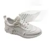 Zapatillas de Malla Transpirable para Hombre 2026 Mezclilla de Corte Bajo con Cordones Zapatos Casuales Suela Gruesa Bloques de Color Moda Tendencia Marca Zapatos