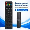 Adecuado para decodificador receptor de satélite con tecnología digital innovadora Technosat control remoto cepillado