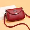 Bolso Bandolera para Mujer, Textura Suave de Cuero, Bolso Cuadrado Pequeño de Moda, Adecuado para Mujeres de Mediana Edad, Madres y Suegras, Casual y Versátil