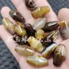 13 * 24 mm ágata de seda retorcida cuentas de arroz jade cuentas sueltas calcedonia marrón cuentas de paso de camino accesorios de joyería cuentas