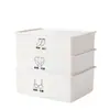 Caja de almacenamiento de ropa interior, calcetines, ropa interior, artefacto, armario, caja de acabado de ropa interior, compartimento, cajón de sujetador, tres en uno