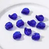 Cuentas de Sauce Retorcido Multicolor Cuentas de Vidrio con Agujero Recto Irregular para Collar Pulsera Joyería para Orejas Accesorios con Cuentas