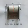 Acessórios de Cobertura Protetora de Chapa de Aço Polia Guia em Forma de 7 Roda Lisa em Forma de 1 Deslizador de Nylon Almofada de Borracha em Forma de 8 Almofada Anticolisão Roda com Estrutura de Ferro