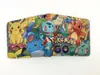 Duende de mascota Pikachu bebé mágico estudiante hombres y mujeres cartera de PU tarjetero bolsa para cambio tarjetero