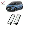 Adecuado para Toyota 23 Sienta Manija de Puerta Central Modificada Tira Brillante Decorativa Serie 10 Manija Trasera Especial Cromado